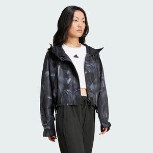 NWT Adidas city escape zip hooded jacket